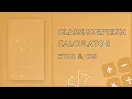 Calculator App Coding Glassmorphism Design with Source Code ASMR HTML CSS