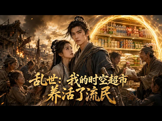 Groundbreaking premiere:穿越 through a chaotic, desolate village and unlock a time‑space supermarket—opening its granaries to rescue starving refugees! Building fortified villages, cultivating fertile l