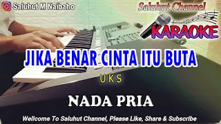 Download CINTA ITU BUTA ll KARAOKE SLOW ROCK MALAYSIA ll UKS ll NADA PRIA ES=DO MP3