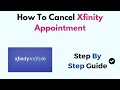 How To Cancel Xfinity Appointment