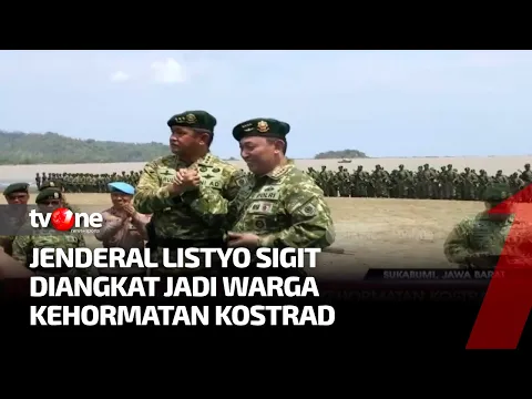 Kapolri Jenderal Sigit Dikukuhkan Jadi Warga Kehormatan Kostrad