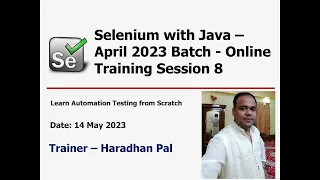 Selenium WebDriver with Java - Online Automation Testing Training