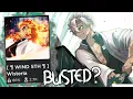 Wind Breathing 5th Move Showcase PvP In Wisteria Cold Mountain Wind BUSTED COMBOS