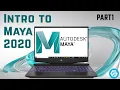 Intro to Maya 2020 Interface Tour Lesson 1 Basic Skills