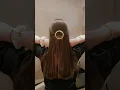Bangle hack #easyhair #hairstyles #hairhack #hair #easyhairstyles #halfuphalfdownhairstyle #eid
