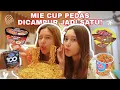 Download Lagu CAMPURIN MIE CUP PEDAS INDONESIA!!! GA KUAT... #MAMARELA | Aurelliaurel