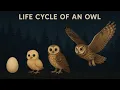 Life Cycle of an Owl From Fluffy Chick to Silent Hunter Amazing Owl Facts Wildlife Documentary