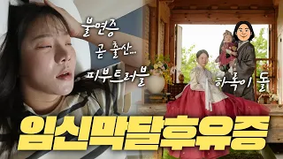 임신 막달 증후군 그리고 하록이 돌스냅