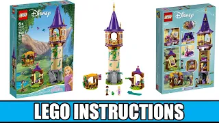 LEGO Instructions: How to Build LEGO Rapunzel's Tower - 43187 (LEGO DISNEY PRINCESS)