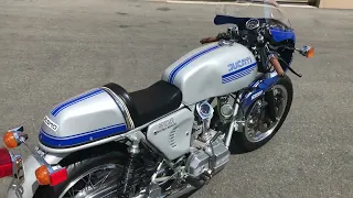 Gear Gazer on a 1977 Ducati 900 SS that I restored