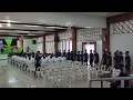 Reading of Promotion and Appointment Order for Incoming Officers CMULHS CAT Graduation 2023