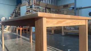 White Oak Table Build 2026 / Woodworking #winter