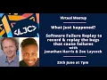 Software Failure Replay to record replay the bugs that cause failures