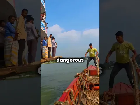 The Dangerous Ship Roping Job! π±