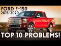 OWNER REVIEWS FORD F-150 2015-2020 COMMON PROBLEMS RELIABILITY PROBLEMS MAINTENANCE TOP PROBLEMS