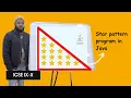 Java Star pattern program with easy way logic and tricks ICSE IX X Computer Applications