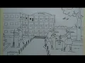 Barjyo guli niyom mene felo sobai dustbine swachh Bharat drawing Nirmal vidyalaya drawing