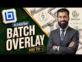 Batch Overlay pages in Bluebeam within seconds
