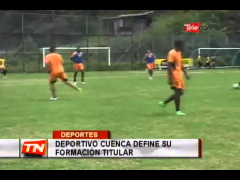 Deportivo Cuenca define su formación titular