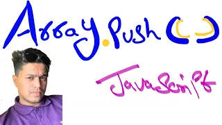 Array push method in javascript simple yet detailed