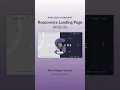 Responsive Landing Page Using HTML CSS JavaScript