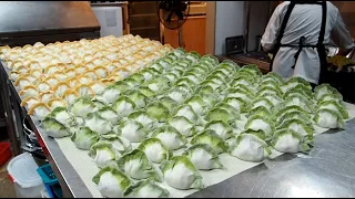 배추만두,고기만두,김치만두,새우만두,만두피 달인,할머니 손만두 / Making Various Dumplings / korean street food