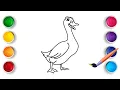 Farm Animals Coloring Pages Fun and Relaxing Duck Coloring s For Kids