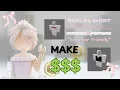 how to make your OWN roblox shirt EASY