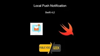 How to setup Local Push notification iOS12 app using Swift 4 2