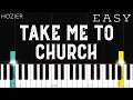 Download Lagu Hozier - Take Me To Church | EASY Piano Tutorial