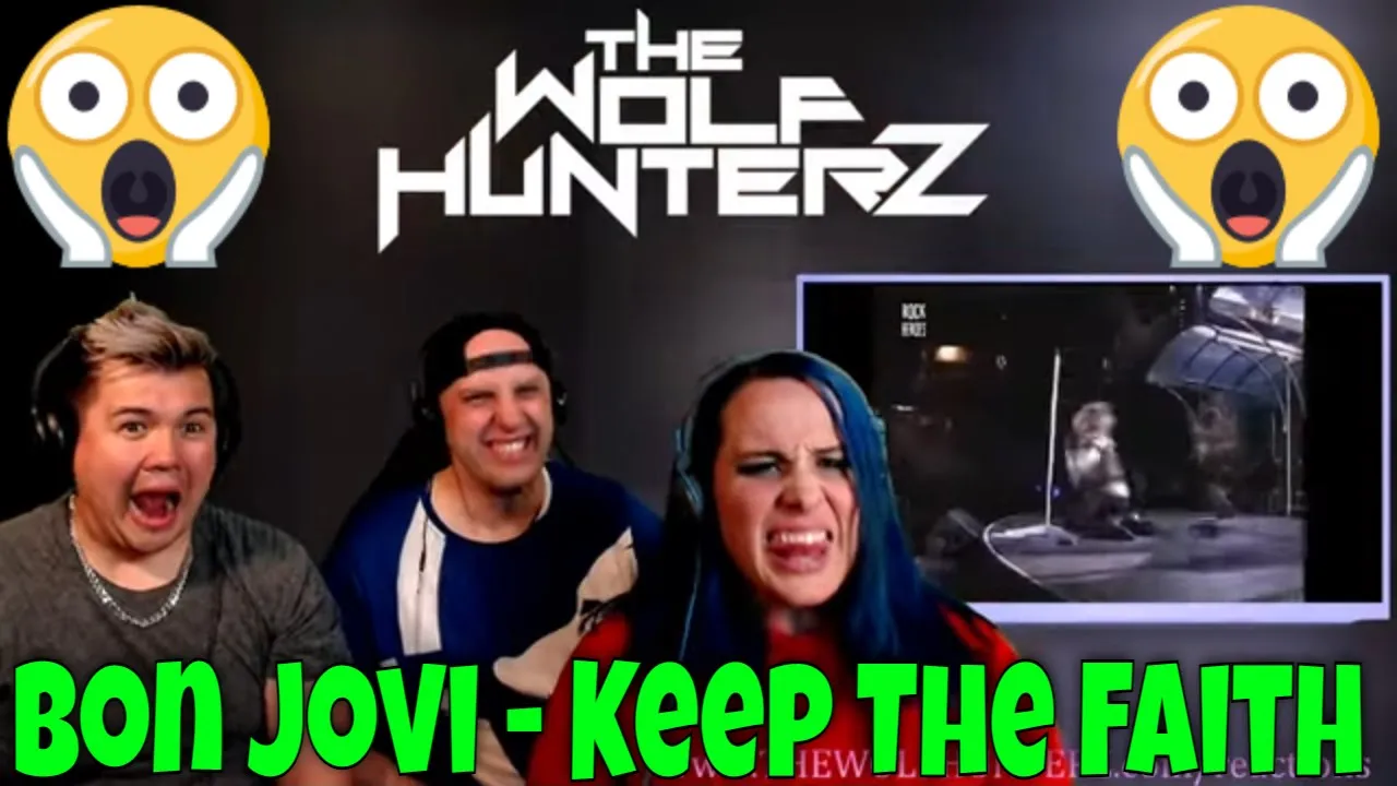 Bon Jovi - Keep The Faith (Giants Stadium, New Jersey 2001) THE WOLF HUNTERZ Reactions