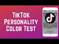 How to Take the TikTok Personality Color Test