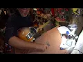 Fender Modern Player Telecaster control panel reverse and set up