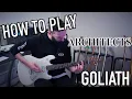 Lagu HOW TO PLAY - GOLIATH | ARCHITECTS | Tyler Pace (Guitar Tutorial w/tabs | 2021)