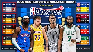 What If The NBA Playoffs Started Today 2K26 Simulation - Finale