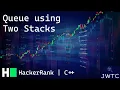 HackerRank C Solution - Queue using Two Stacks