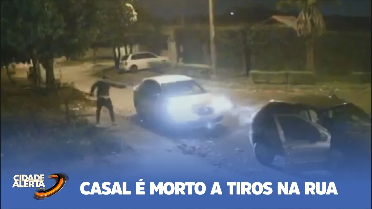 SINAIS DE EXECUÇÃO: CASAL É MORTO A TIROS NO MEIO DA RUA