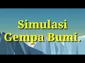 suara gempa bumi dan sirine untuk simulasi