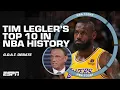 Tim Legler s TOP 10 ALL-TIME PLAYERS Perk s BIGGEST QUESTIONS for the season NBA Today