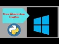 How to Draw Windows Logo in python