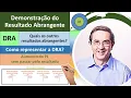 Lagu DRA. Demonstração do Resultado Abrangente. Outros resultados abrangentes. Razonetes. Representação.
