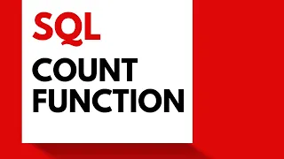 COUNT Function in SQL Oracle SQL fundamentals
