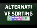 GFG POTD Alternative Sorting GFG Solutions 25-10-2024