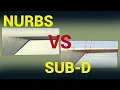 Which is the friendlier tool Alias Nurbs vs SubD