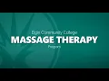 Elgin Community College Consider a career in massage therapy