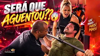 DESAFIEI MEU MARIDO A PEGAR O MESMO PESO QUE EU 😱Será que ele aguentou?