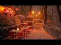 Lagu Quiet Winter Night Coffee Shop Ambience ☕ Deep Jazz Piano for Enjoying Coffee and Resting 🎶
