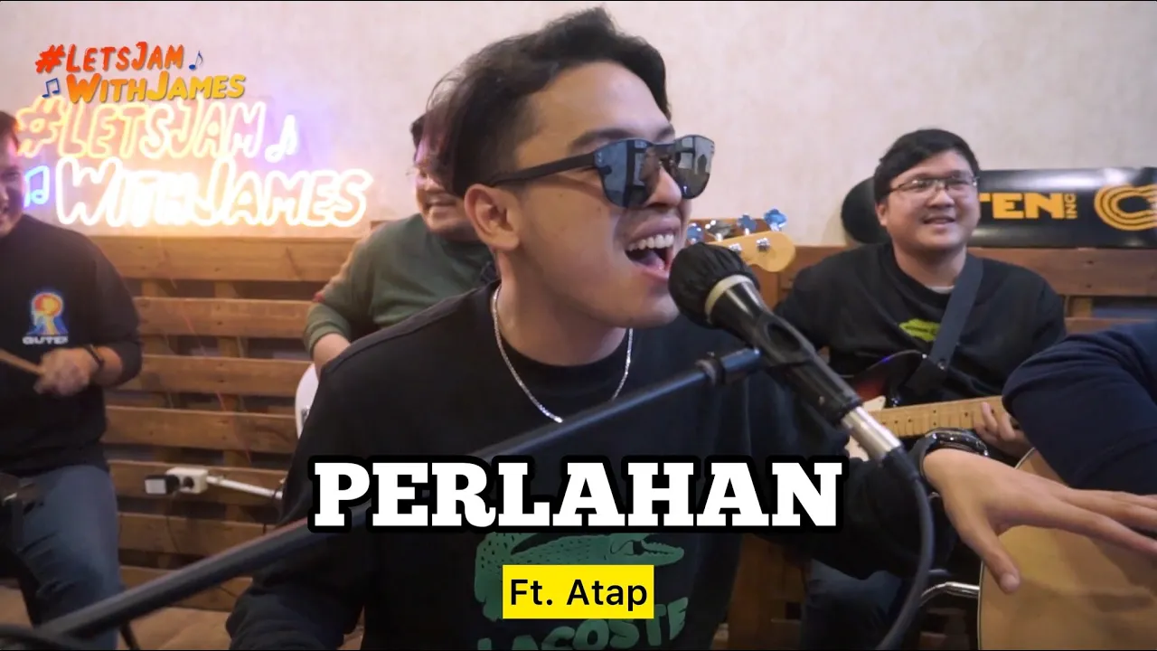 PERLAHAN (KOPLO) - Atap ft. Fivein #LetsJamWithJames PERLAHAN (KOPLO) - Atap ft. Fivein #LetsJamWithJames