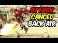 Attack Cancel Back Air Tutorial Smash Ultimate Tech