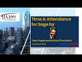 Efficient Workforce Scheduling and Time Management Fully Integrated to Sage
